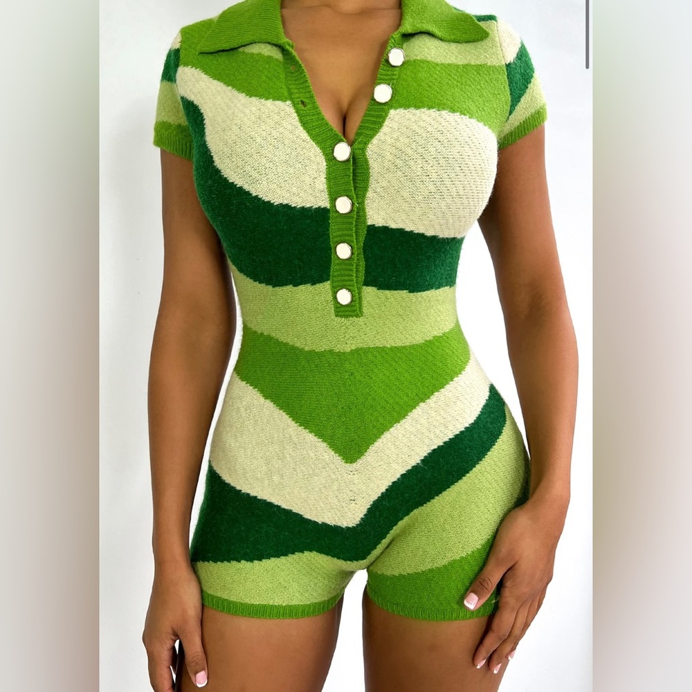 Sweater Romper